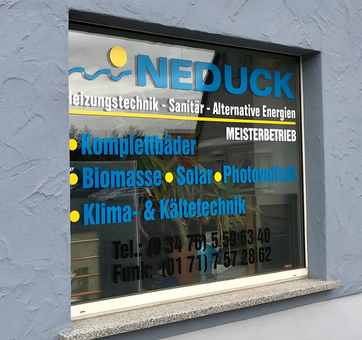 Neduck Fred Meisterbetrieb Heizung · Sanitär · Bad