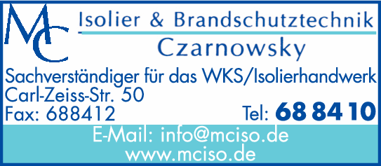 Czarnowsky Martin Isoliertechnik GmbH & Co. KG