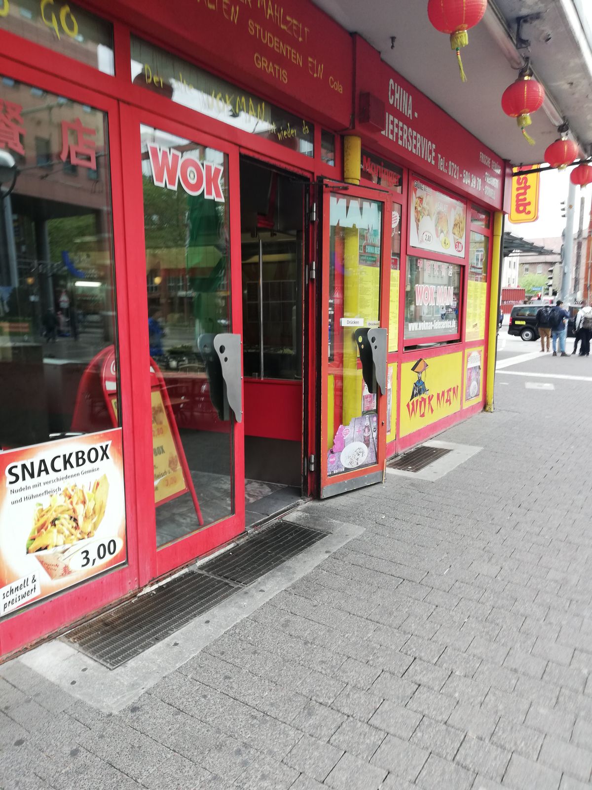 Wok-Man Chinarestaurant und Heimlieferservice in Karlsruhe ⇒ in Das Örtliche
