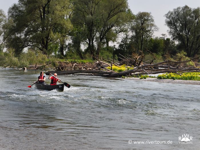 Kanutour auf der Isar bei München - Rivertours