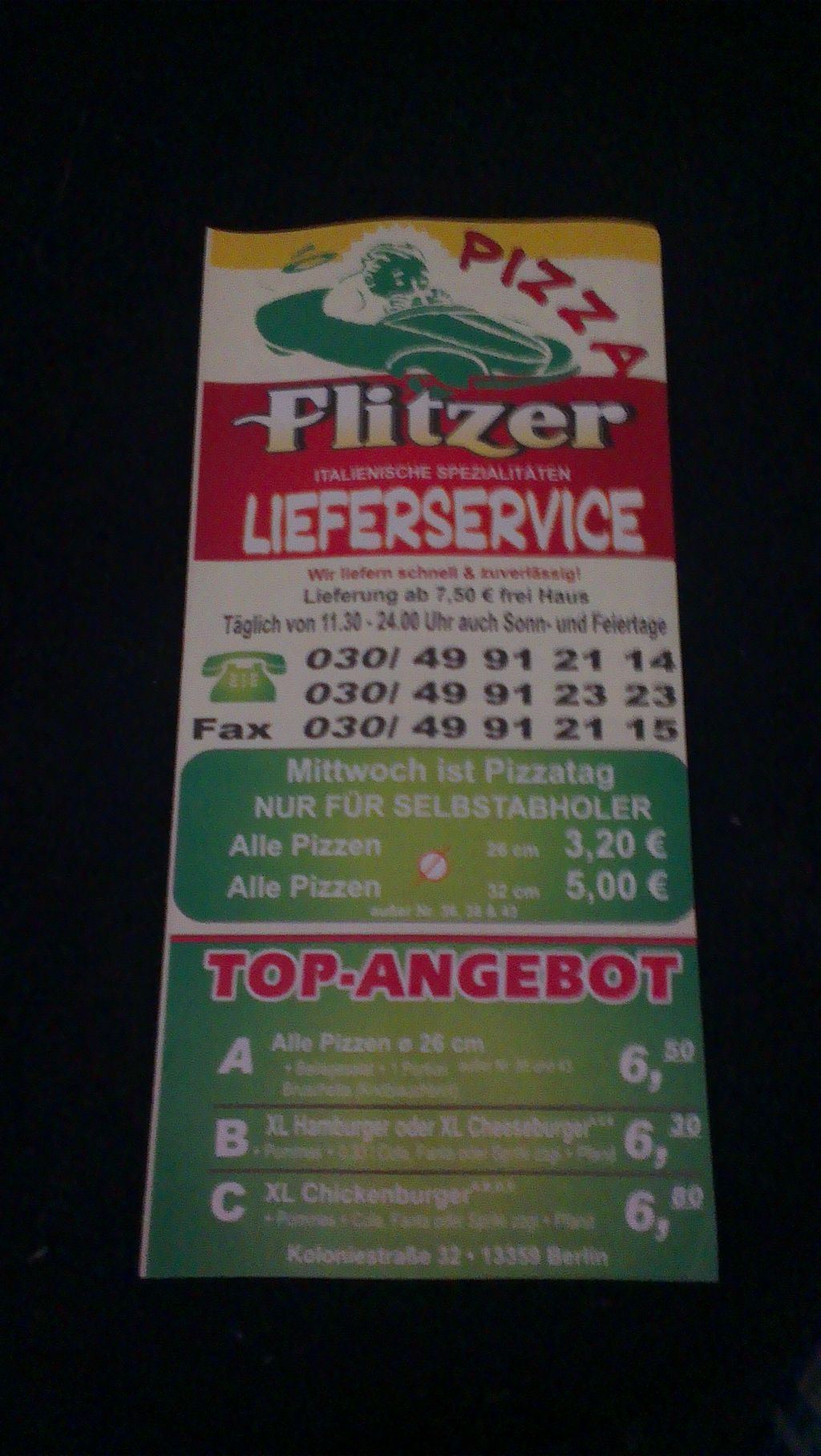 Nutzerfoto 2 Pizza Flitzer