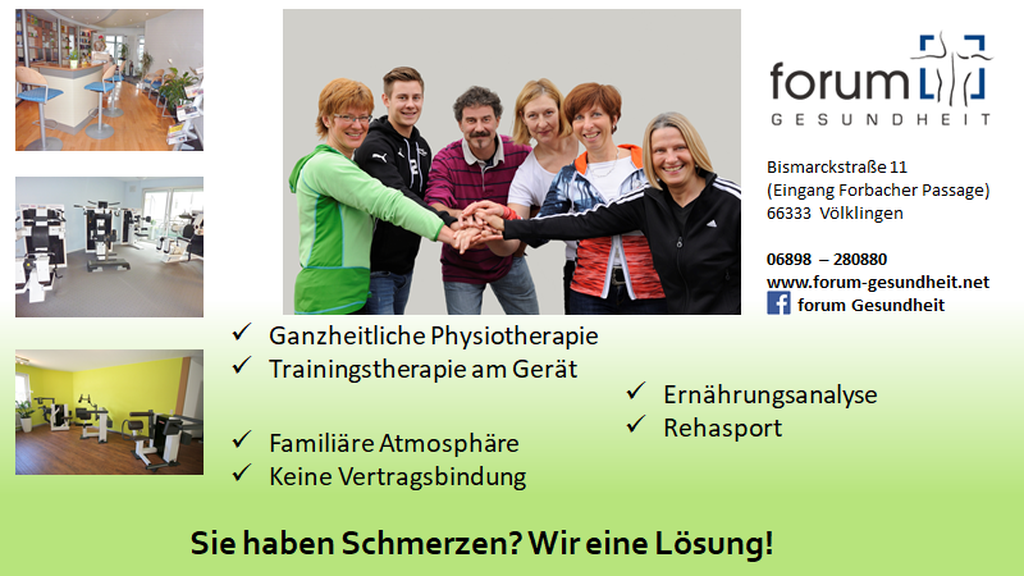 Nutzerfoto 12 forumGesundheit Physiotherapie & Trainingstherapie