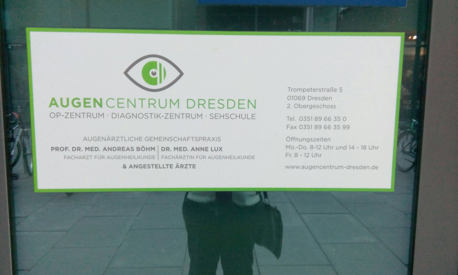 Augencentrum Dresden - 3 Bewertungen - Dresden Seevorstadt-Ost -  Trompeterstr. | golocal