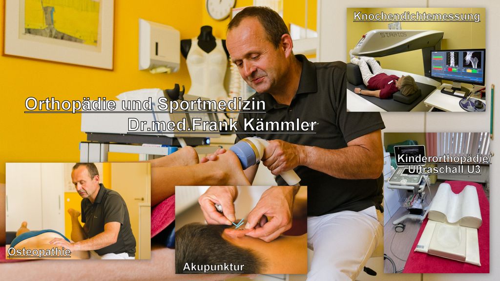 Nutzerfoto 1 Kämmler Frank Dr.med. Orthopädie, Sportmedizin, Osteopathie und Knochendichtemessung