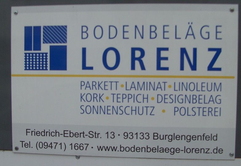 Lorenz Bodenbeläge - 1 Foto - Burglengenfeld - Friedrich-Ebert-Str. |  golocal