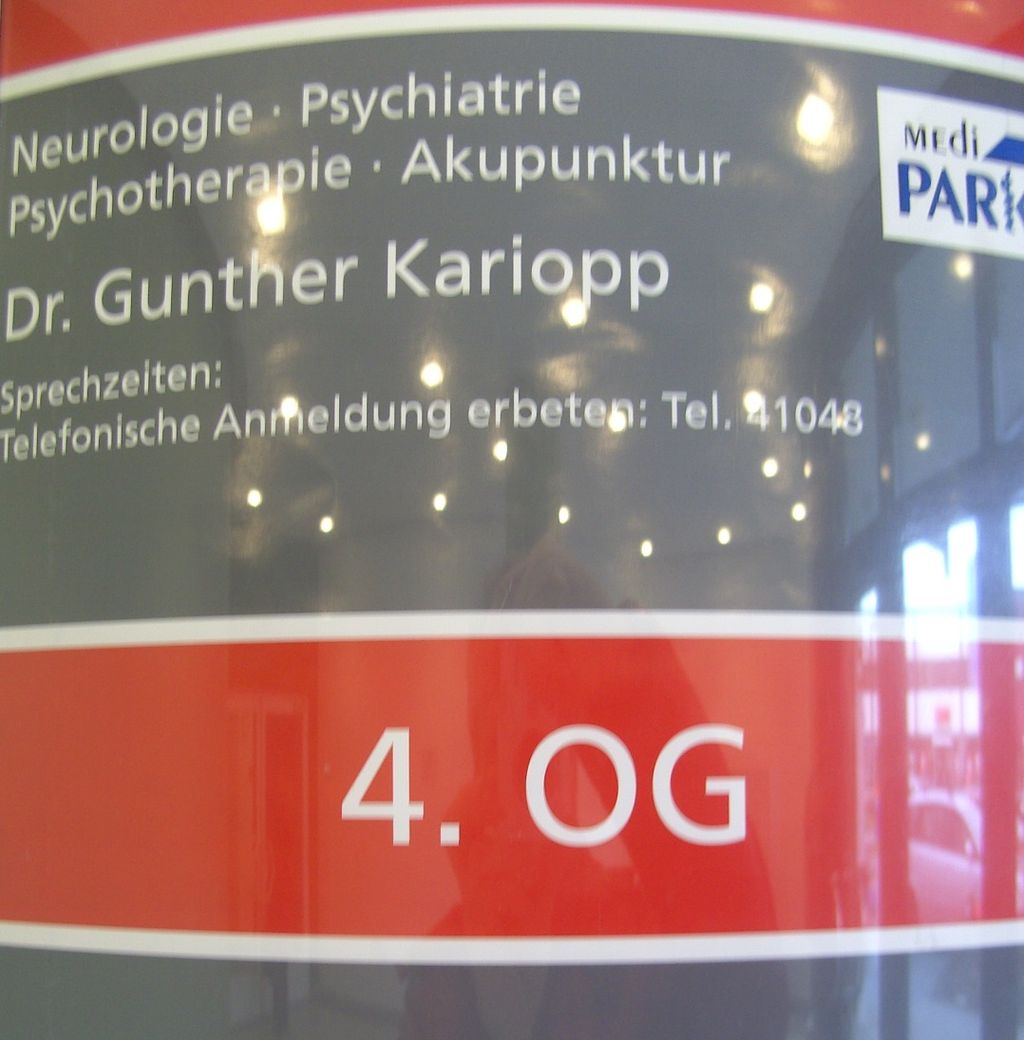 Nutzerfoto 3 Kariopp Gunther Dr.med. Nervenarzt Psychotherapie