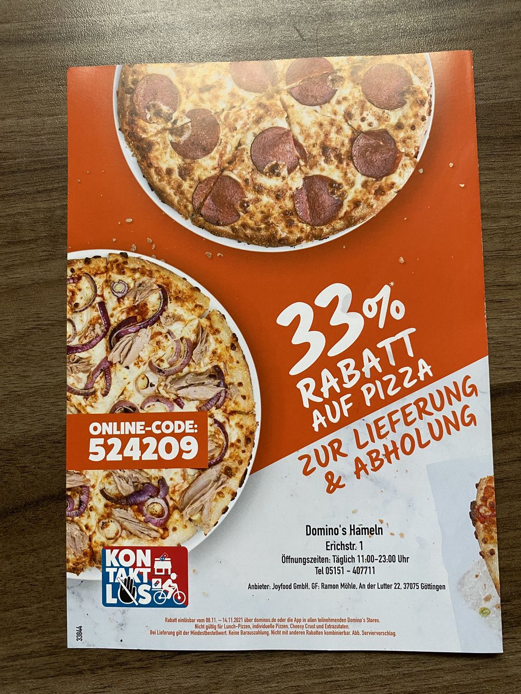 Nutzerfoto 6 Domino's Pizza Deutschland