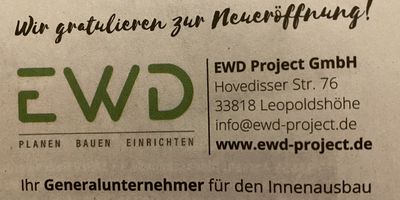 EWD Projekt GmbH in Leopoldshöhe