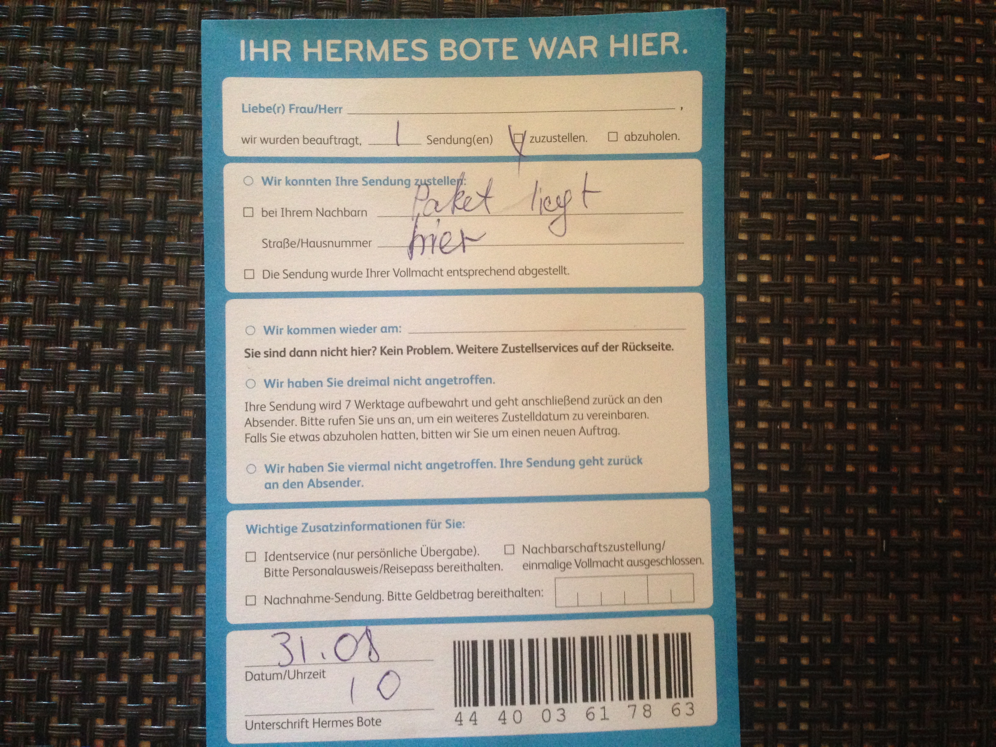 ➤ Hermes Logistik Gruppe 22525 Hamburg-Eidelstedt Öffnungszeiten | Adresse  | Telefon