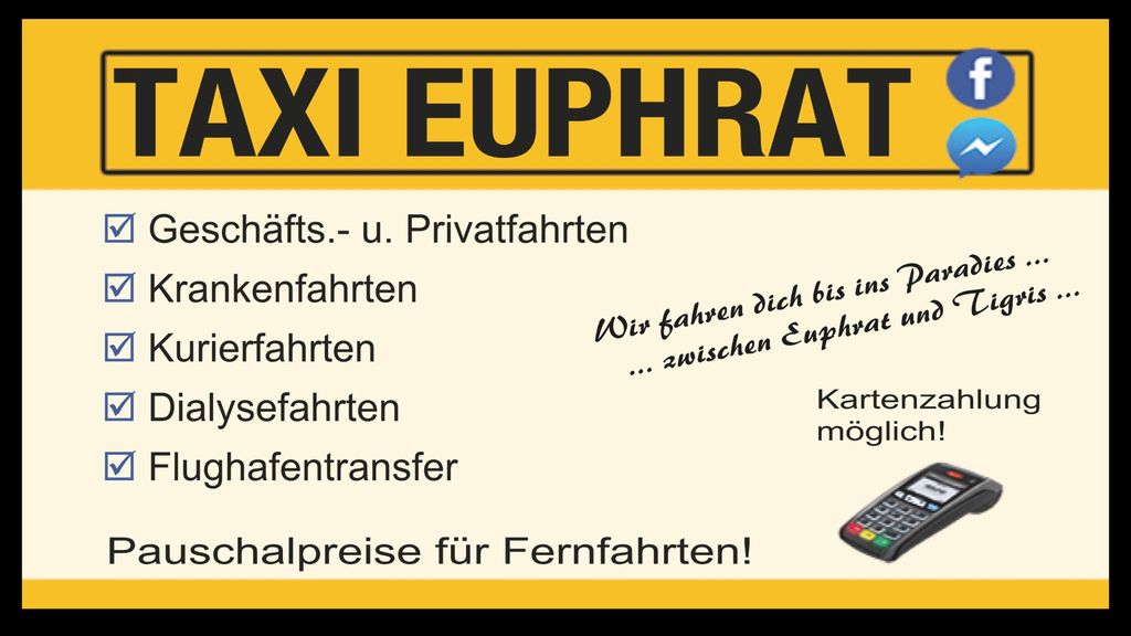 Nutzerfoto 2 Taxi Euphrat GmbH