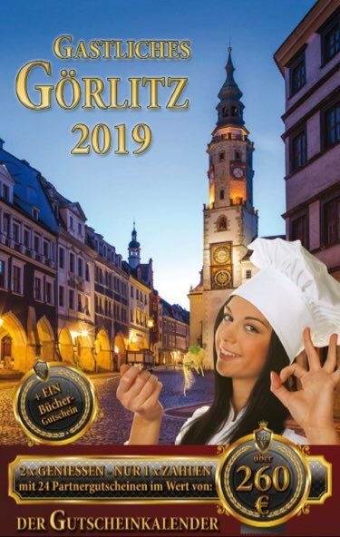 Ab sofort bei uns erhältlich....der Gutscheinkalender „GASTLICHES GÖRLITZ“ 2019