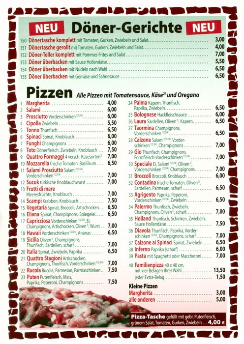 Mango Pizzeria - 4 Bewertungen - Bergheim an der Erft Niederaußem -  Paulusstr. | golocal