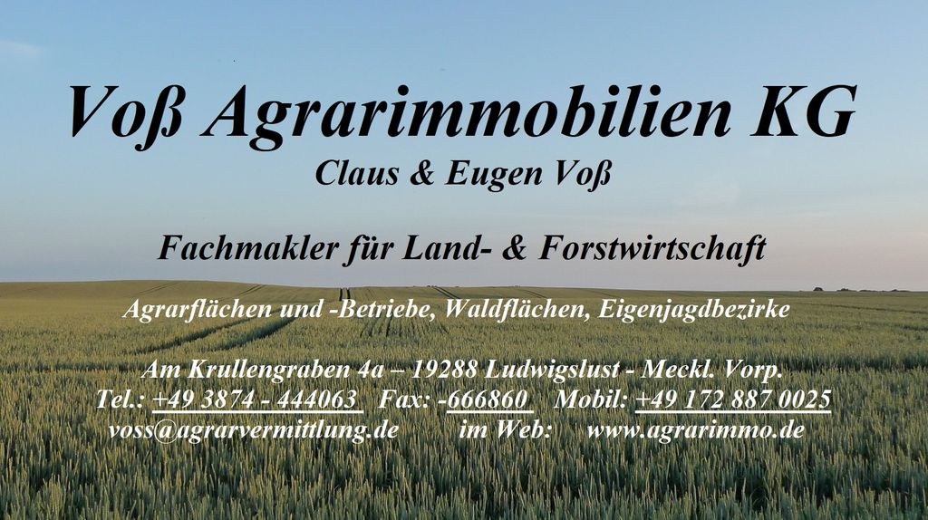 Nutzerfoto 1 Agrarimmobilien Claus Voß