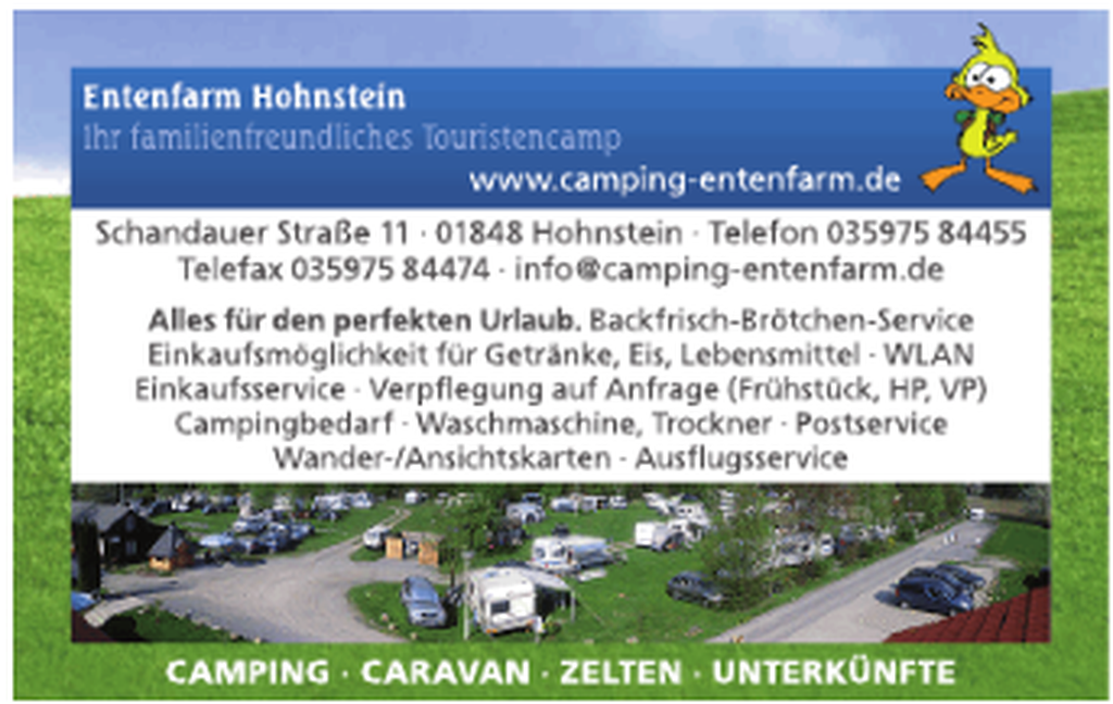 Nutzerfoto 1 Campingplatz Entenfarm Hohnstein Campingplatz