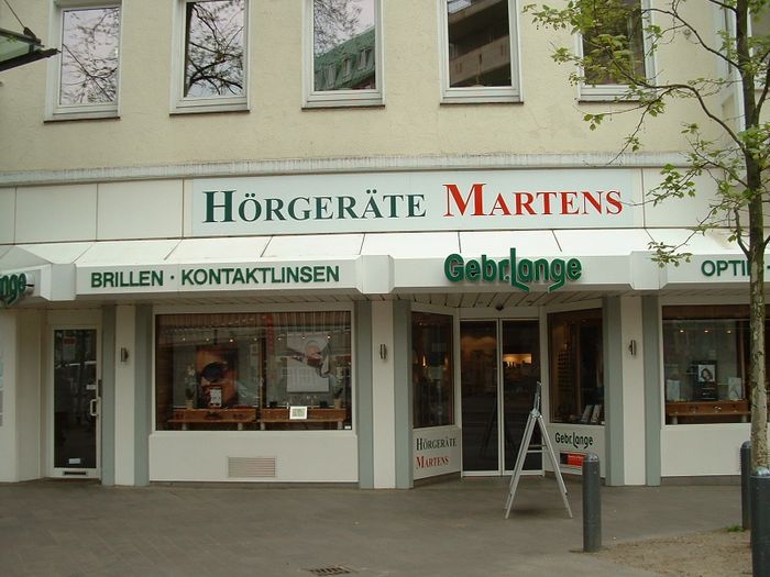Hörgeräte Martens - Gebr. Lange in Bremen nahe dem Domshof