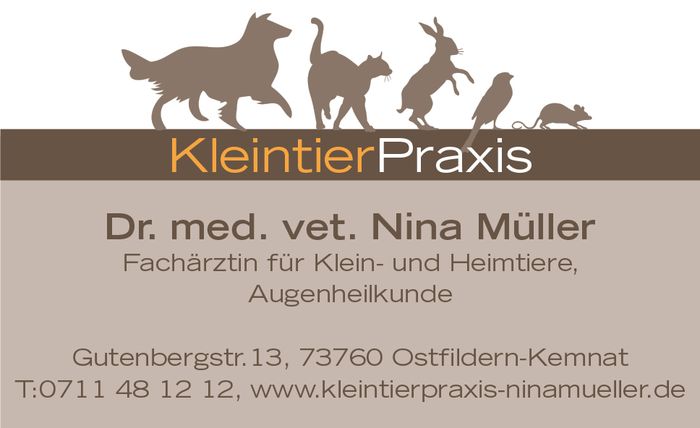 Kleintierpraxis Dr. Nina Müller und Team
