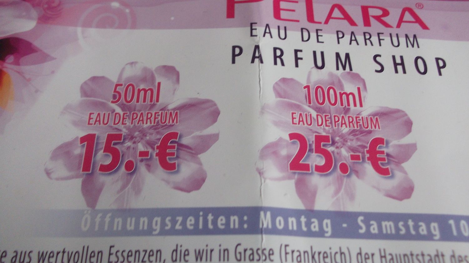 Pelara Parfum Shop Frankfurt Zeilgalerie - 1 Bewertung - Frankfurt am Main  Innenstadt - Zeil | golocal