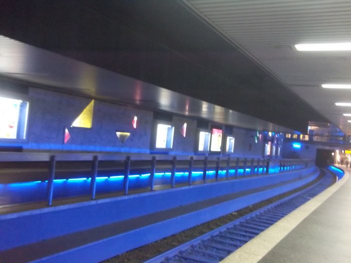 ausgefallene U-Bahnstation am HBF Essen