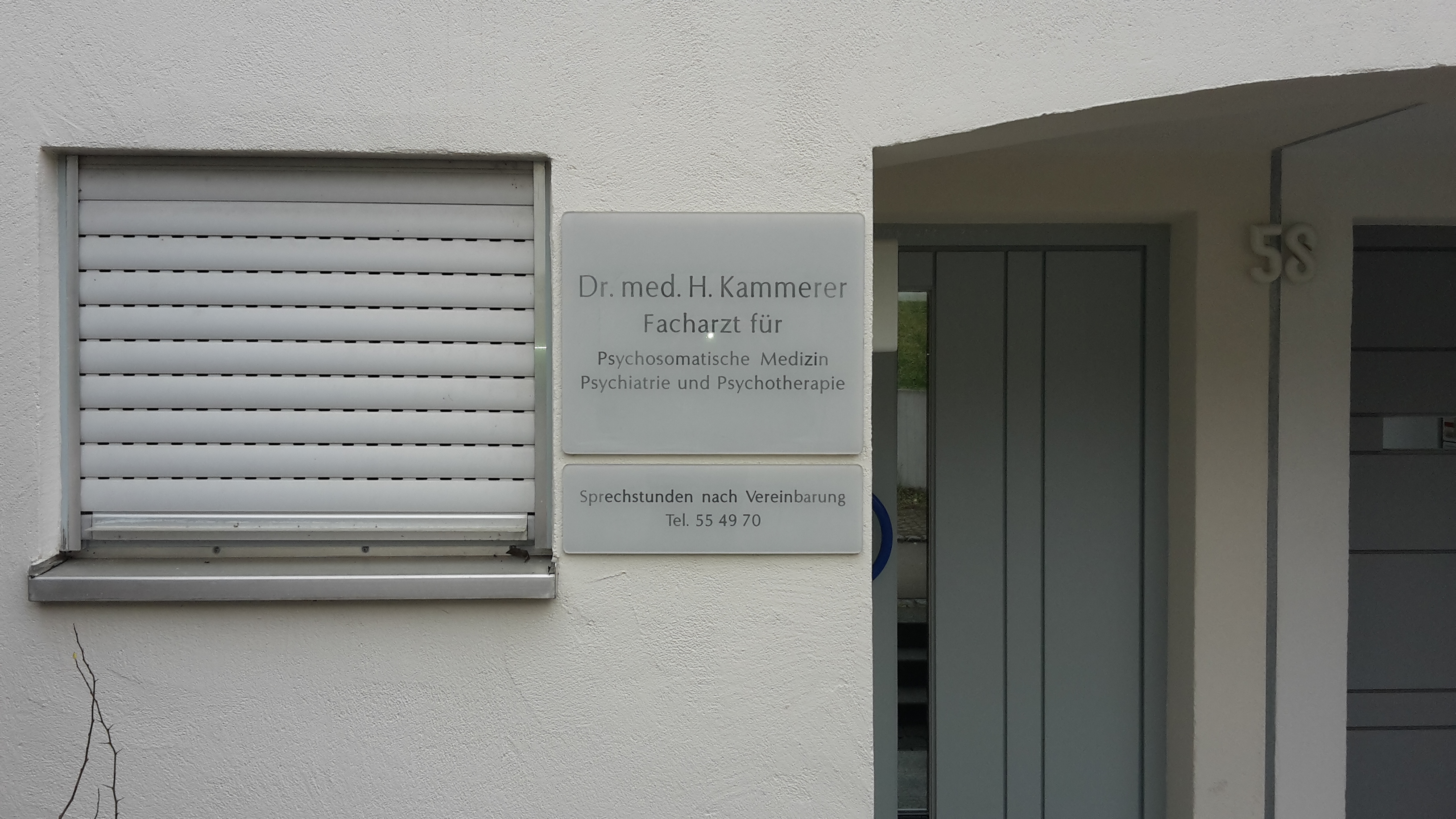 Kammerer Hartmut Dr., Ellen Dr. Psychosomatische Medizin in 89075 Ulm -Eselsberg