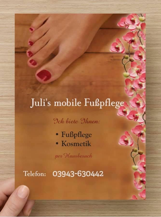 Julis Mobile Fußpflege in 38855 Wernigerode
