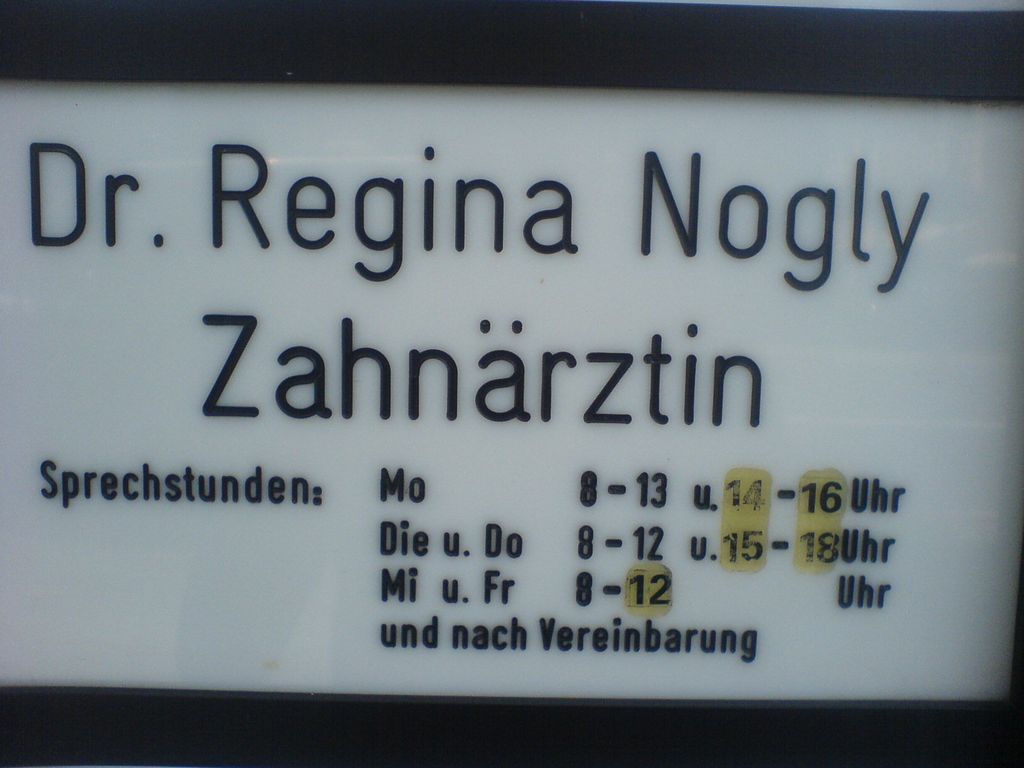 Nutzerfoto 1 Nogly Regina Dr. Zahnärztin