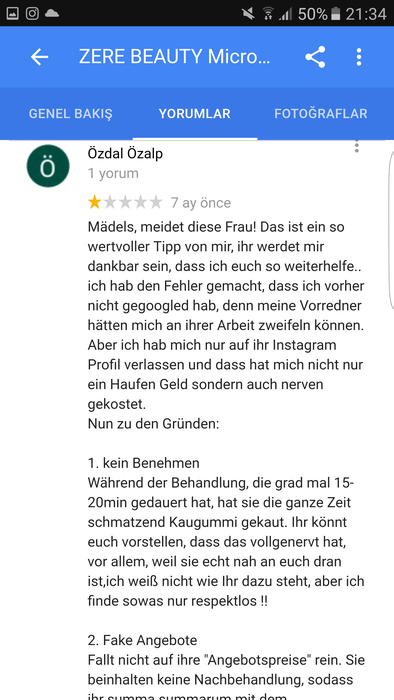 Bewertungen von andere Kunden 