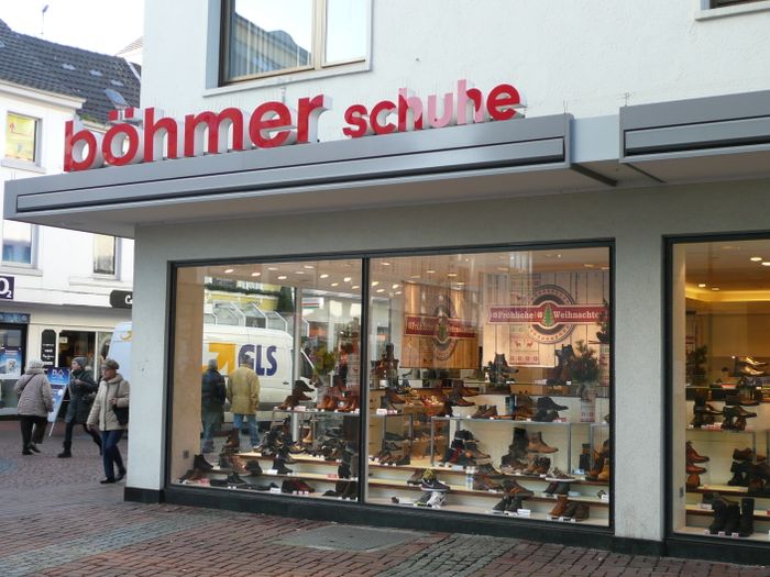 Bilder und Fotos zu Schuhhaus Böhmer in Moers, Steinstr.