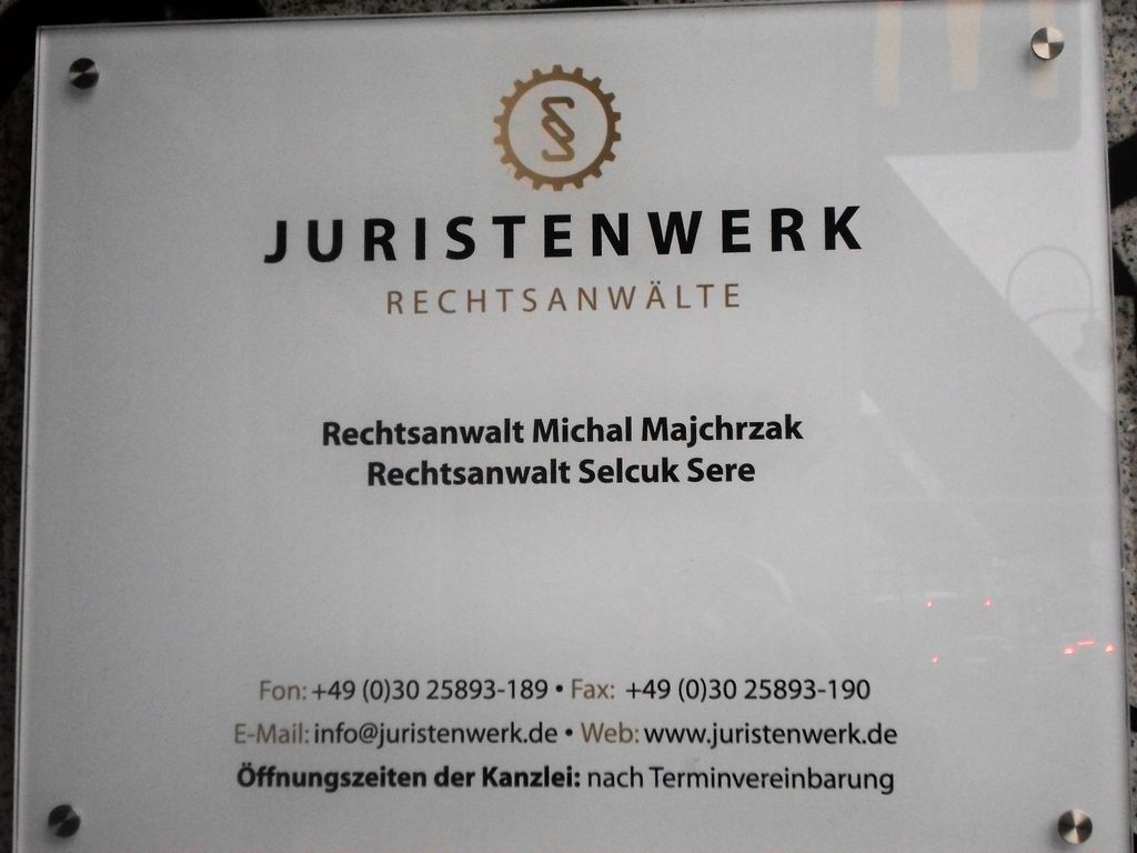 Nutzerfoto 1 Juristenwerk Rechtsanwälte Michal Majchrzak und Selcuk Sere