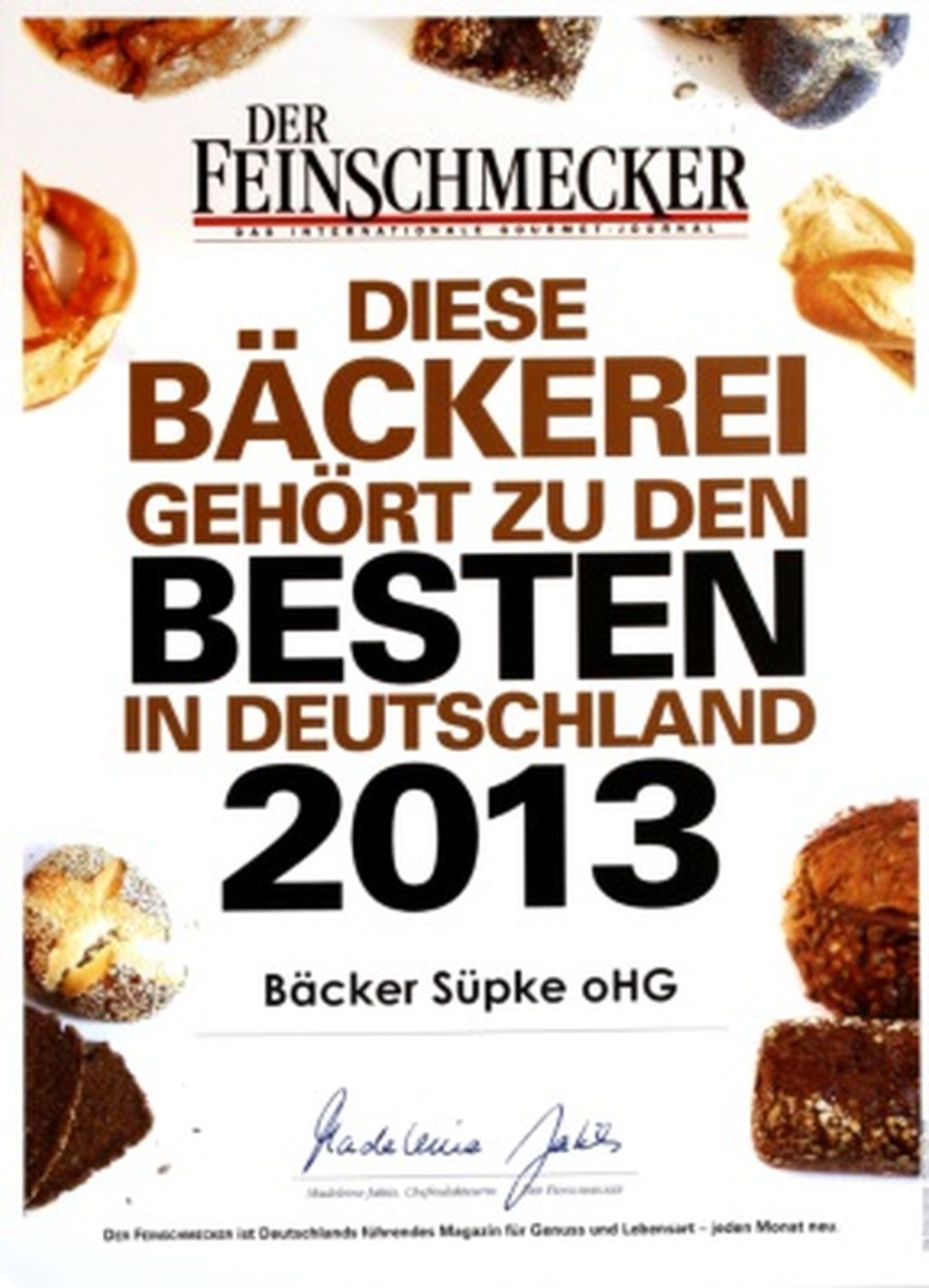 Nutzerfoto 2 Bäckerei u. Konditorei Die Frische Bäcker Süpke & Hoschkara oHG