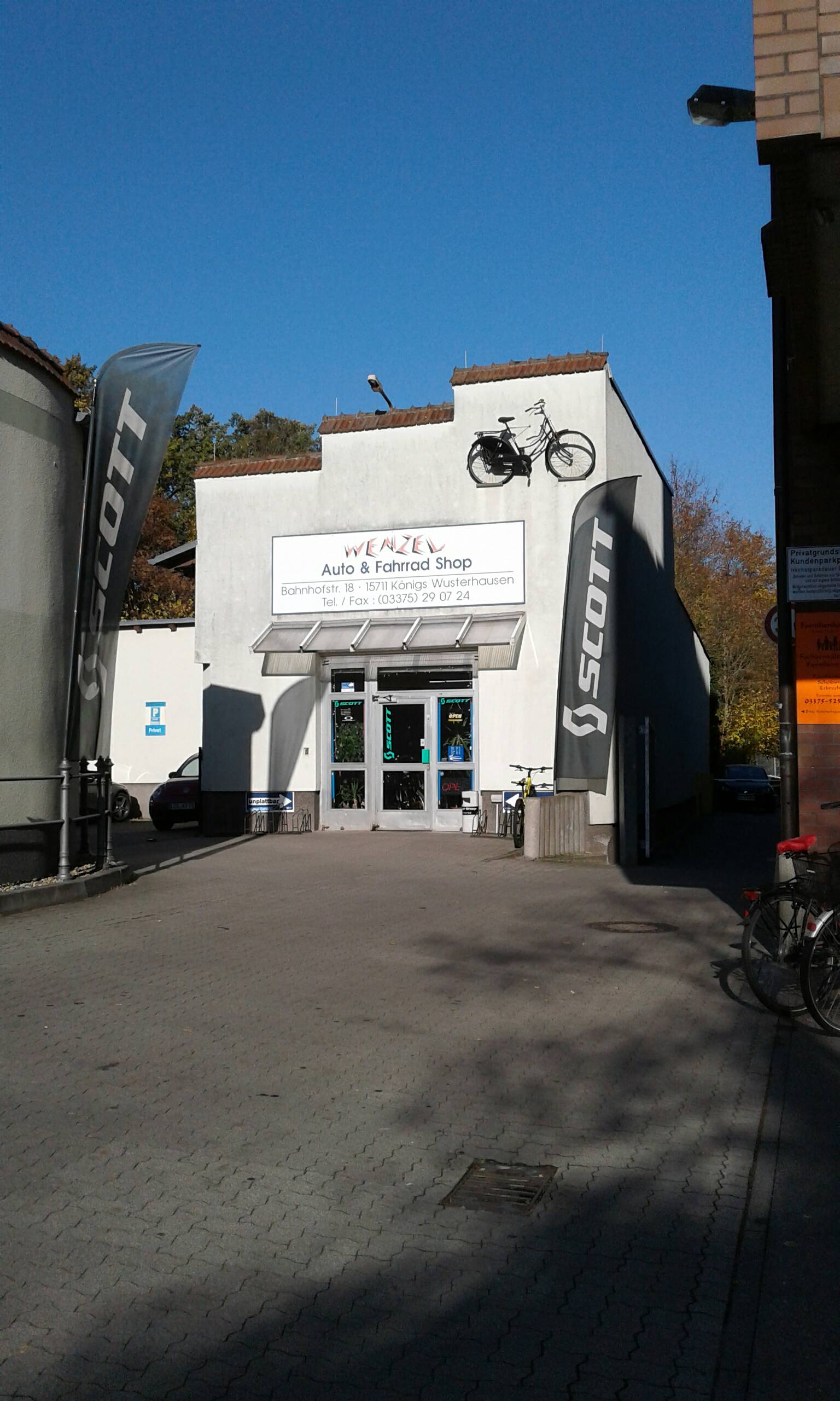 ➤ Wenzel Auto & Fahrrad-Shop Fahrradeinzelhandel 15711 Königs Wusterhausen  Adresse | Telefon | Kontakt