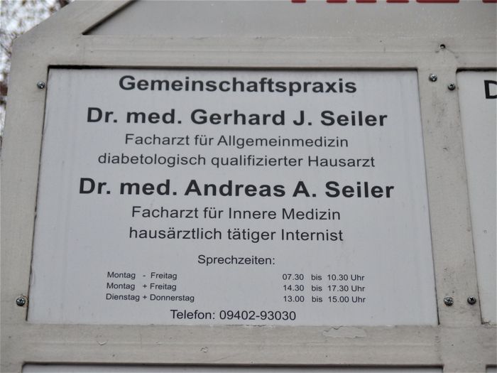 Dr. med. Gerhard J. Seiler und Dr. med. Andreas Seiler - 2 Fotos -  Regenstauf - Eichendorffstraße | golocal