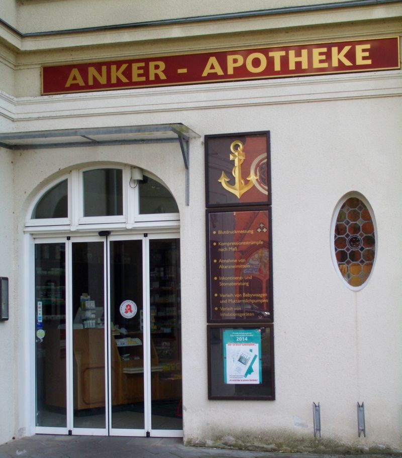 Bilder und Fotos zu Anker-Apotheke in Berlin, Bölschestr.