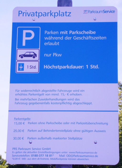 PRS Parkraum Service GmbH Berlin - 1 Foto - Berlin Friedrichshain -  Rotherstr. | golocal