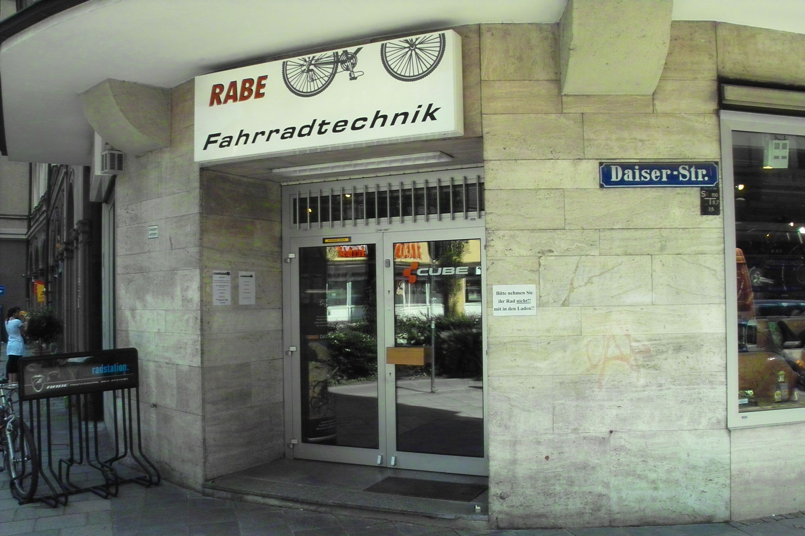 ➤ RABE Fahrradhandel GmbH 80337 München-Sendling Öffnungszeiten | Adresse |  Telefon