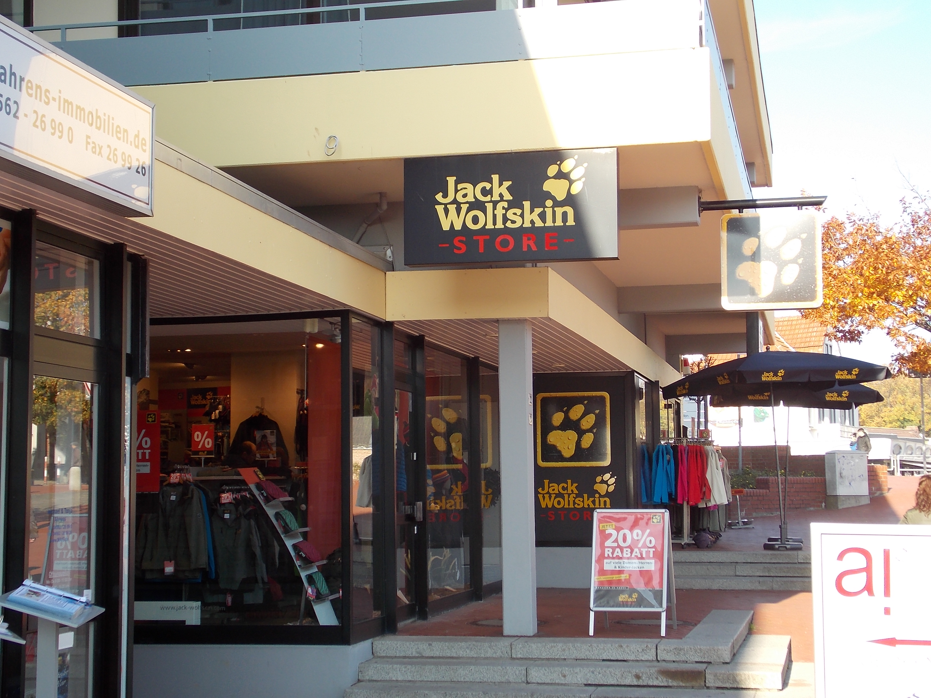 Jack Wolfskin Store in 23743 Grömitz