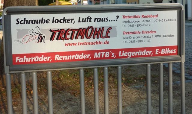 Tretmühle Fahrradfachgeschäft Michael Huhn und Andrè Stübner GbR - 2  Bewertungen - Radebeul - Moritzburger Str. | golocal