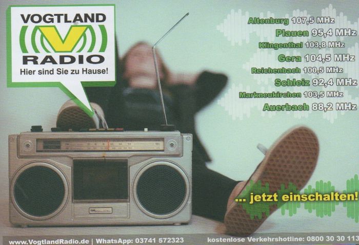 VOGTLAND RADIO Rundfunkgesellschaft mbH & Co. Studiobetriebs KG - 3  Bewertungen - Gera Innenstadt - Schloßstr. | golocal