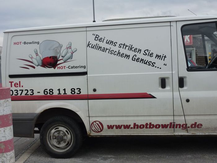 Betriebsfahrzeug HOT-Bowling