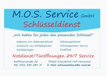 Bild zu Schlüsseldienst Schwäbisch Hall M.O.S. Service GmbH