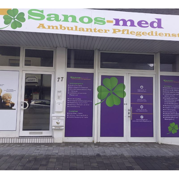 Logo von Sanos-Med Ambulanter Pflegedienst UG in Warstein