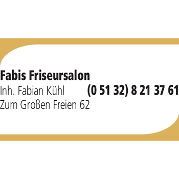 Logo von Fabian Kühl Friseurgeschäft in Lehrte