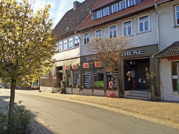 Aussenansicht der Solling-Apotheke